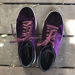 Velvet sneakers Cole Haan!